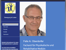 Tablet Screenshot of felix-a-oberdorfer.de